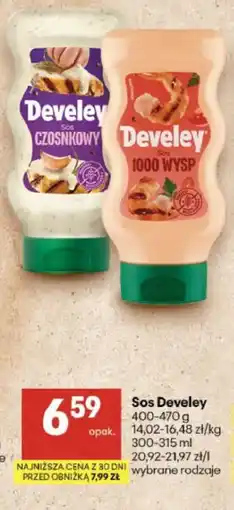 Delikatesy Centrum Sos Develey 1000 WYSP oferta
