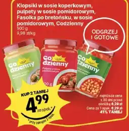 Delikatesy Centrum Co dzienny Klopsiki w sosie koperkowym oferta