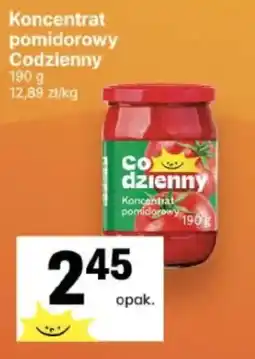 Delikatesy Centrum Koncentrat pomidorowy Codzienny oferta