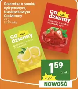 Delikatesy Centrum Galaretka o smaku cytrynowym, truskawkowym Codzienny oferta