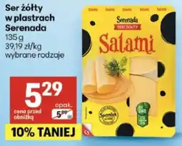 Delikatesy Centrum Ser żółty Salami oferta