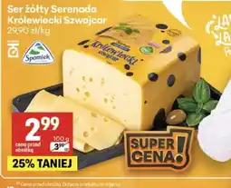 Delikatesy Centrum Ser żółty Serenada Królewiecki Szwajcar oferta