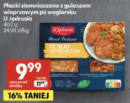 Delikatesy Centrum Placki ziemniaczane z gulaszem wieprzowym po węgiersku U Jędrusia oferta