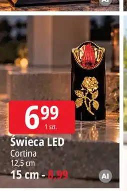 E.Leclerc Świeca LED Cortina 15 cm oferta