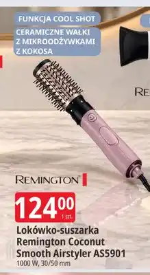 E.Leclerc Lokówko-suszarka Remington Coconut Smooth Airstyler AS5901 oferta