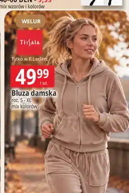 E.Leclerc Bluza damska welurowa Tissaia oferta