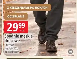 E.Leclerc Spodnie męskie dresowe ocieplane Lotmar oferta