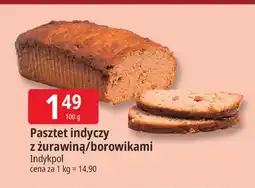 E.Leclerc Pasztet indyczy z żurawiną Indykpol oferta