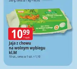 E.Leclerc Jajka kurze z chowu na wolnym wybiegu Polska Kurka oferta
