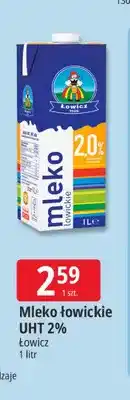 E.Leclerc Mleko UHT łowickie Łowicz 2% oferta