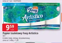 E.Leclerc Papier toaletowy Foxy Artistico biały oferta