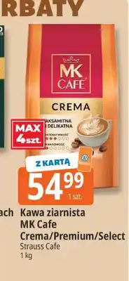 E.Leclerc Kawa ziarnista MK Cafe Crema oferta