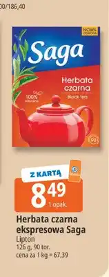 E.Leclerc Herbata czarna ekspresowa Saga oferta