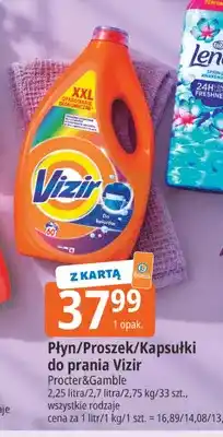 E.Leclerc Płyn/Proszek/Kapsułki do prania Vizir oferta