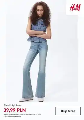 Flared High Jeans H & M