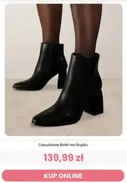 Renee Casualowe botki na słupku oferta
