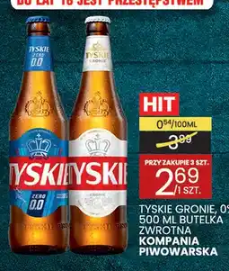 Wafelek Piwo Tyskie Gronie oferta