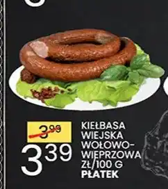 Wafelek Kiełbasa wiejska wołowo-wieprzowa Płatek oferta