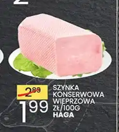 Wafelek Szynka konserwowa wieprzowa Haga oferta