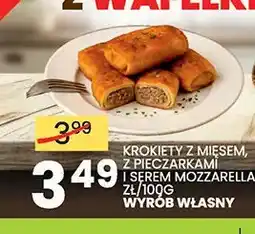 Wafelek Krokiety z mięsem Wyrób Własny oferta