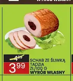 Wafelek Schab ze śliwką Tadzia Wyrób Własny oferta