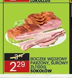 Wafelek Boczek wędzony parzony Sokołów oferta