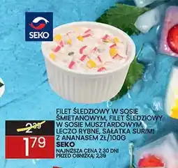 Wafelek Filet śledziowy w sosie musztardowym Seko oferta