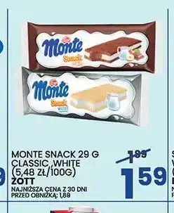 Wafelek Monte Snack Classic 29 g Zott oferta