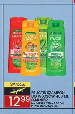 Wafelek Szampon do włosów Fructis Anti-Dandruff Garnier oferta