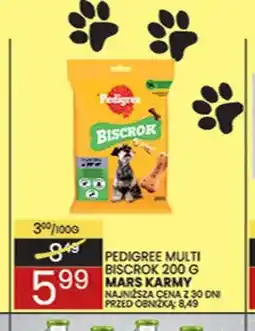 Wafelek Przysmak dla psów Multi Biscrok Pedigree oferta