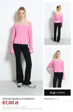Top Secret Różowa bluzka LH Romantic oferta