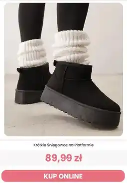 Renee Krótkie śniegowce na platformie Renee oferta