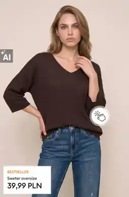Sinsay Sweter oversize oferta