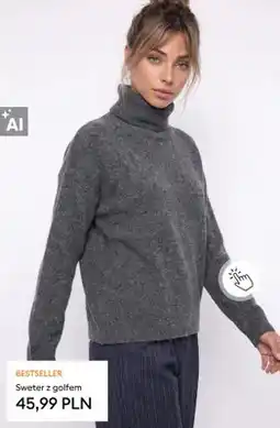 Sinsay Sweter z golfem oferta