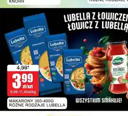 Bingo Makarony Lubella oferta