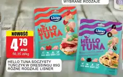 Bingo Hello Tuna soczysty tuńczyk w dressingu Lisner oferta