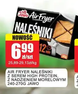 Bingo Air Fryer naleśniki z serem high protein Jawo oferta