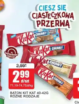 Bingo Baton Kit Kat Chunky Cookie Dough oferta