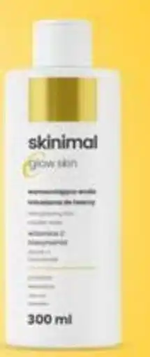 Drogerie Natura Skinimal glow skin wzmacniająca woda micelarna do twarzy oferta