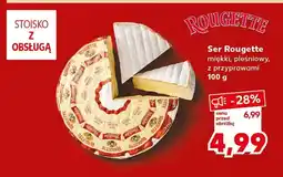 Kaufland Ser Rougette miękki pleśniowy z przyprawami oferta