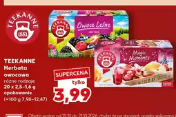 Kaufland Herbata owocowa Owoce Leśne Teekanne oferta