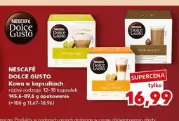 Kaufland Kawa w kapsułkach Cappuccino Nescafé Dolce Gusto oferta