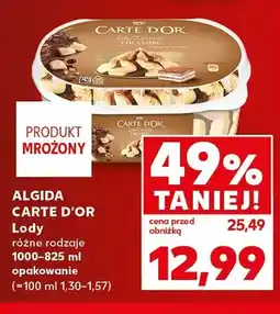 Kaufland Lody Algida Carte D'Or oferta