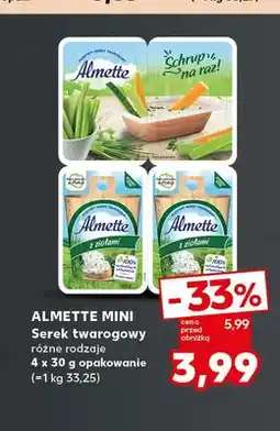 Kaufland Serek twarogowy Almette Mini oferta