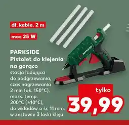 Kaufland Pistolet do klejenia na gorąco Parkside oferta