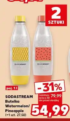 Kaufland Butelka Sodastream Watermelon Pineapple 2-pak oferta