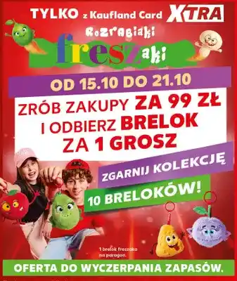 Kaufland Brelok Rozrabiaki freszaki oferta