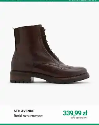Deichmann Botki sznurowane 5th Avenue oferta