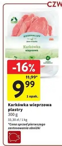 ALDI Karkówka wieprzowa 1 SZT 400 G oferta