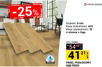 PANEL PODŁOGOWY DĄB PARIS